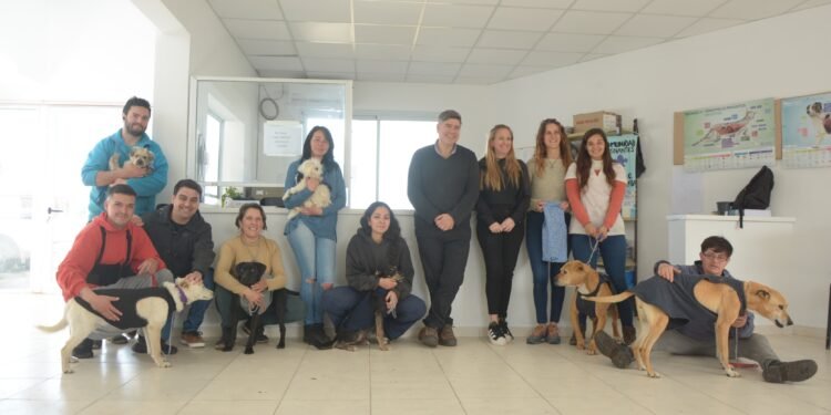 La Costa: Prendas para perros confeccionadas por alumnos del curso de operario de la industria textil