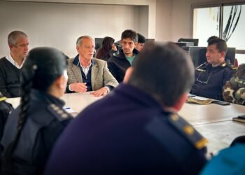 Se realizó una mesa de coordinación operativa junto al Ministerio de Seguridad de la Provincia