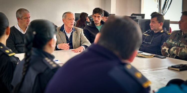 Se realizó una mesa de coordinación operativa junto al Ministerio de Seguridad de la Provincia