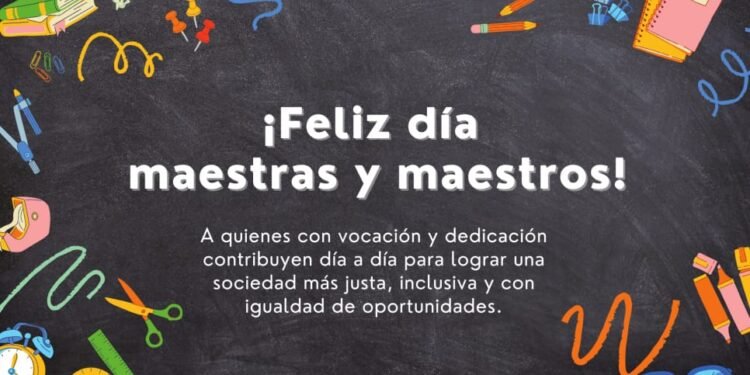 La Municipalidad de La Costa saluda a maestras y maestros en su día