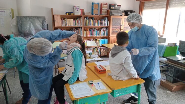 El programa de Salud Bucal llegó a la Escuela Primaria N° 11 de Lucila del Mar