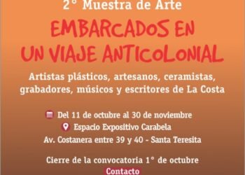 Convocatoria para participar en la 2º muestra de arte «Embarcados en un viaje anticolonial»