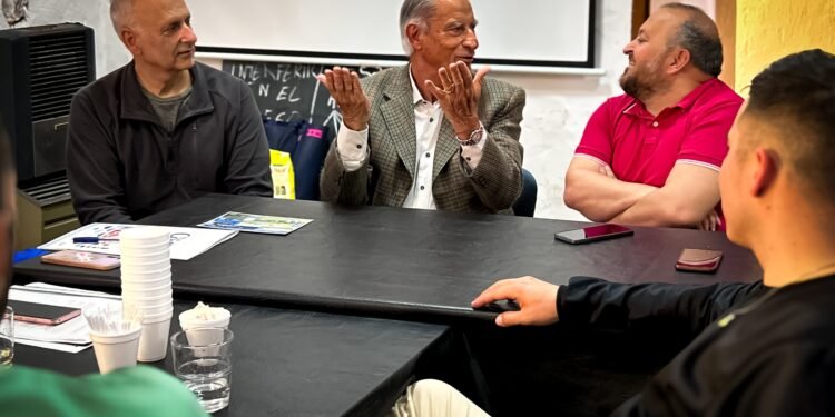 El intendente De Jesús y funcionarios municipales se reunieron con autoridades de la Liga de Fútbol de La Costa