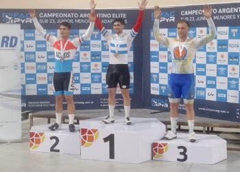 Lucas Villar se coronó campeón en el Torneo Argentino de Pista en San Juan