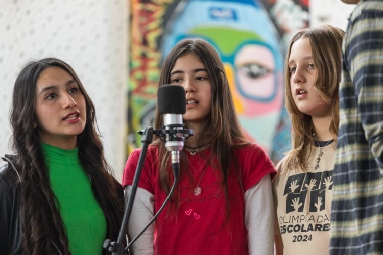 Olimpiadas Escolares: Las juventudes de La Costa desplegaron todo su talento en la competencia de Canto