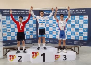 Vilar brilla en el certamen de ciclismo pista con su cuarta medalla