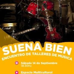 Talleres de música “Suena Bien” en el Multicultural de San Bernardo