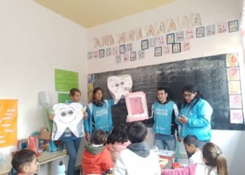 El programa de Salud Bucal llegó a la Escuela Primaria N° 15 de San Bernardo