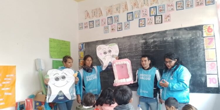 El programa de Salud Bucal llegó a la Escuela Primaria N° 15 de San Bernardo