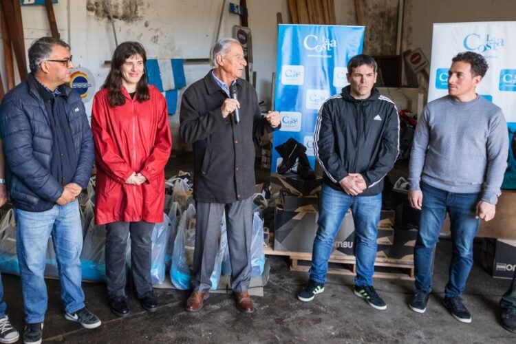 Se completó la entrega de indumentaria de trabajo en todas las delegaciones del Partido de La Costa