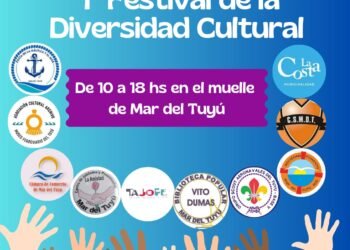 El domingo 13 de se celebrará la 1° Fiesta de la Diversidad Cultural en Mar del Tuyú