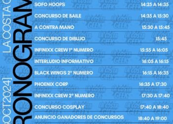 Este domingo, La CostaGeek festeja su 2° aniversario en San Bernardo