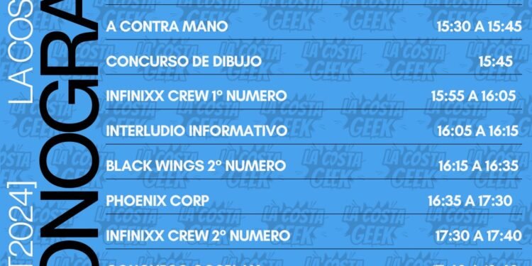 Este domingo, La CostaGeek festeja su 2° aniversario en San Bernardo