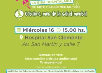 «Locurarte» llega al Hospital de San Clemente del Tuyú