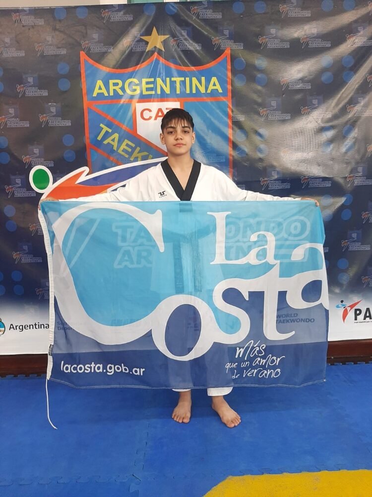 Atleta costero concentró con la Selección Nacional Juvenil de Taekwondo