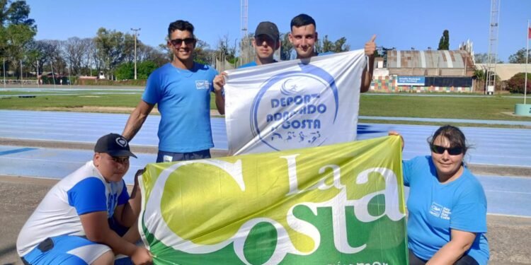 El costero Marcos Perisse ganó una medalla en el 1º Torneo Nacional Juvenil de Para-atletismo