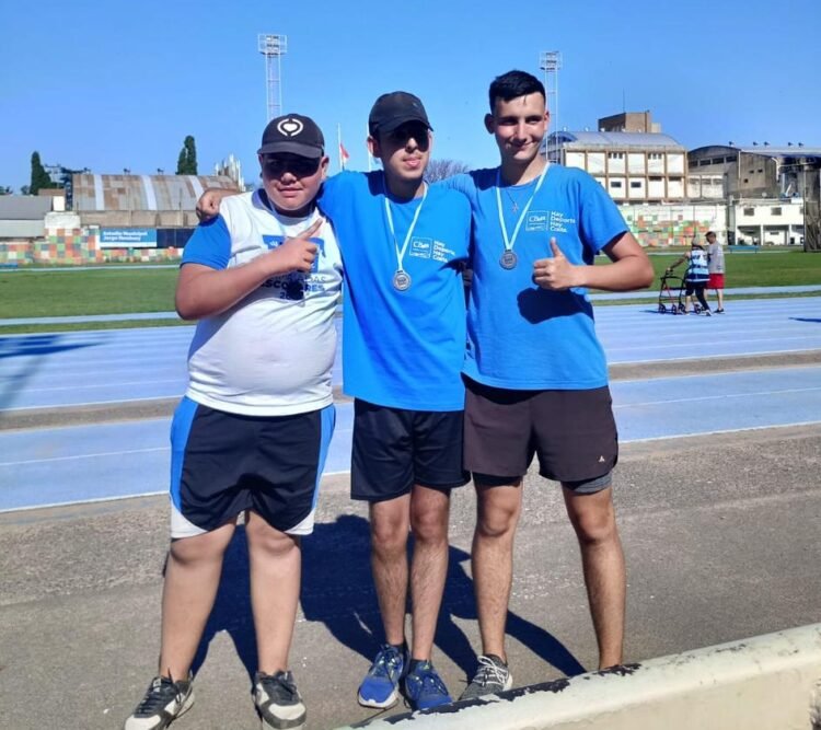 El costero Marcos Perisse ganó una medalla en el 1º Torneo Nacional Juvenil de Para-atletismo