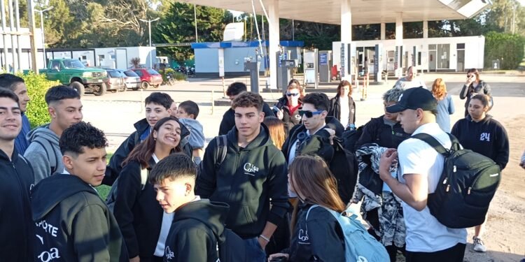 La delegación costera partió rumbo a la final de los Juegos Bonaerenses 2024