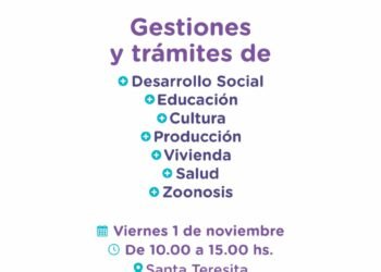 El programa “La Muni Más Cerca” acerca sus servicios a los vecinos y vecinas de Santa Teresita