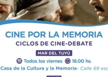 Continúa el ciclo de cine-debate “Cine por la memoria” en Mar del Tuyú