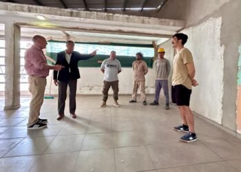 Obras: La Municipalidad construye un Salón de Usos Múltiples en la Escuela de Educación Especial N° 501 de Mar de Ajó
