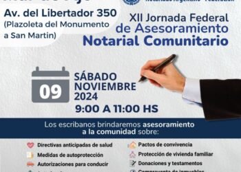 Escribanos darán asesoramiento notarial gratuito en Mar de Ajó