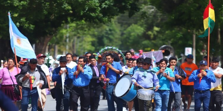 El Centro Cultural Boliviano de Mar del Tuyú celebró al Divino Niño Jesús
