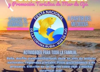 Este fin de semana llega la 55º edición de la Fiesta Nacional de a Corvina Rubia y Promoción Turística en Mar de Ajó