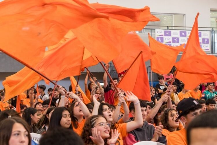 Las y los estudiantes disfrutaron de la final de la 16ª edición de Olimpiadas Escolares