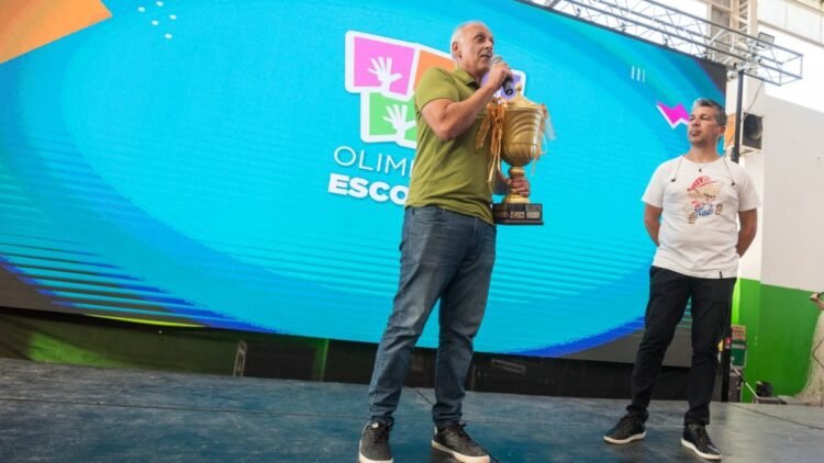 Las y los estudiantes disfrutaron de la final de la 16ª edición de Olimpiadas Escolares