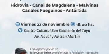 Se brindará una charla sobre soberanía vías navegables y recursos naturales