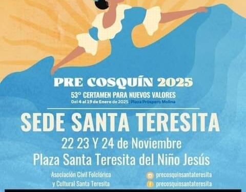Todo listo para la 24º edición del Pre Cosquín en Santa Teresita