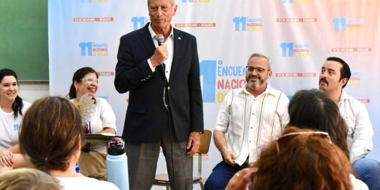 Juan de Jesús fue parte del 11° Encuentro Nacional de Salud en Rosario
