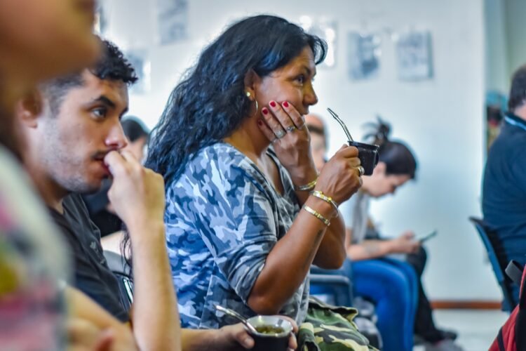 Se desarrolló la charla sobre soberanía y recursos navegables a cargo de Julio Urien en San Clemente del Tuyú