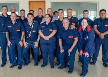 La municipalidad de La Costa reconoció a personal que colaboró con las tareas de rescate en Villa Gesell