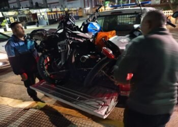 Se realizó un importante operativo de interceptación vehicular en Santa Teresita