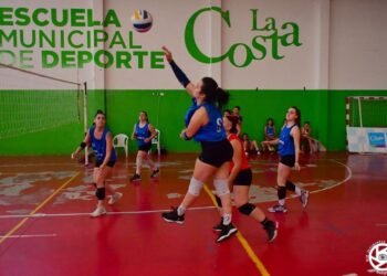 La Costa fue sede de un Torneo de Vóley con equipos de toda la Provincia