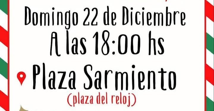 Papá Noel visitará la Plaza Sarmiento de San Clemente del Tuyú
