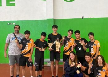 Destacada actuación de las Escuelas Municipales de Vóley en la final de la Liga Regional de Inferiores