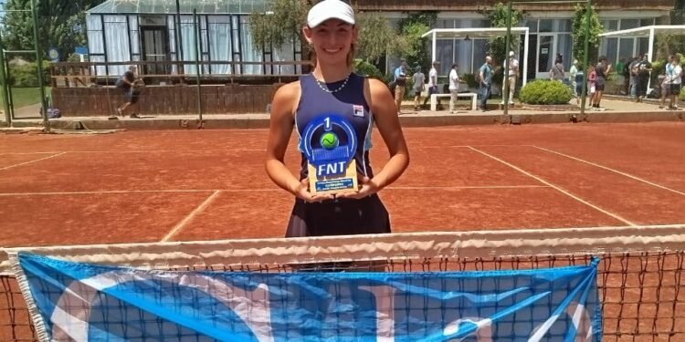 La tenista costera Milagros Laino se consagró campeona en el Torneo Nacional de Neuquén