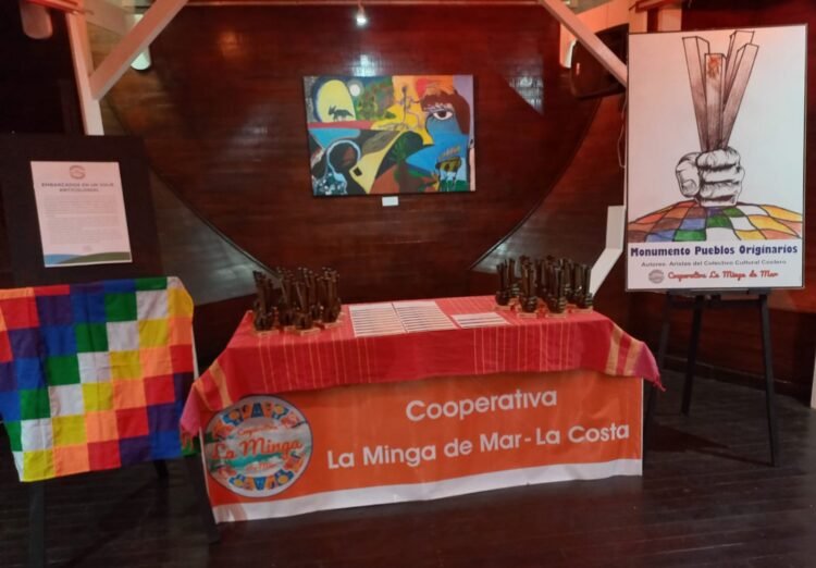La Cooperativa “La Minga de Mar” reconoció a artistas locales