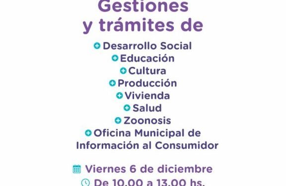 El programa “La Muni Más Cerca” llegará al barrio San Martín de San Clemente