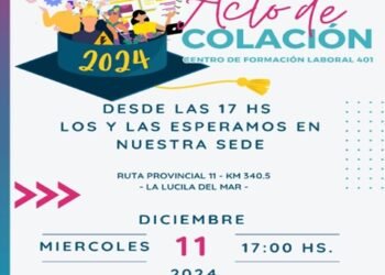 El Centro de Formación Laboral N°401 celebrará su acto de colación