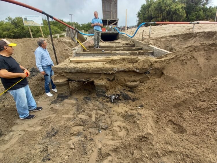 Santa Teresita: Obra de preservación y restauración del frente costero