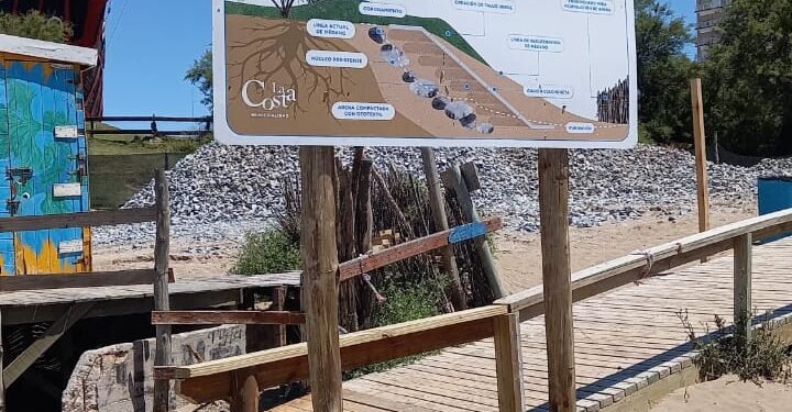 Santa Teresita: Obra de preservación y restauración del frente costero