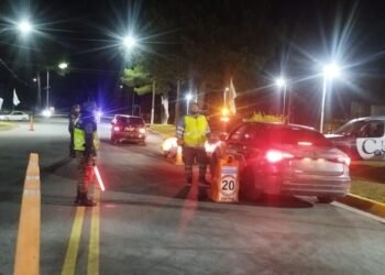 La Municipalidad de La Costa llevó a cabo operativos de control de alcoholemia en Navidad