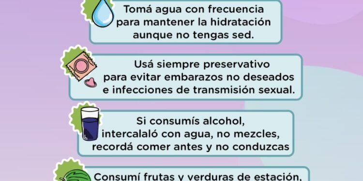Recomendaciones para el cuidado de la salud en el verano
