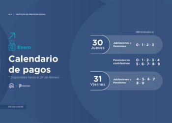 EL IPS PAGA HABERES DE ENERO