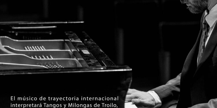 Este domingo, el pianista Gabriel Clenar se presentará en Mar de Ajó