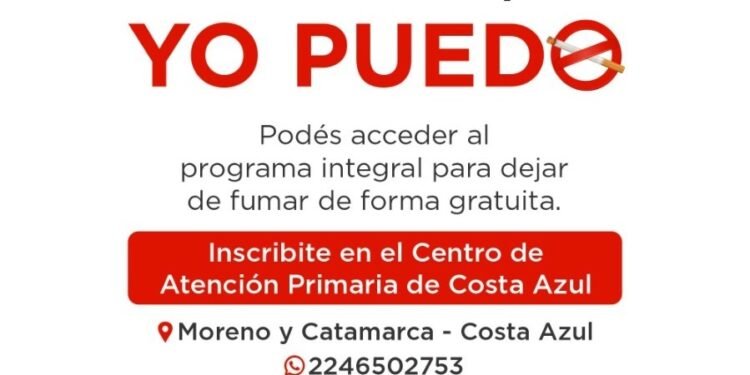 La Municipalidad de la Costa ofrece un programa integral gratuito para dejar de fumar